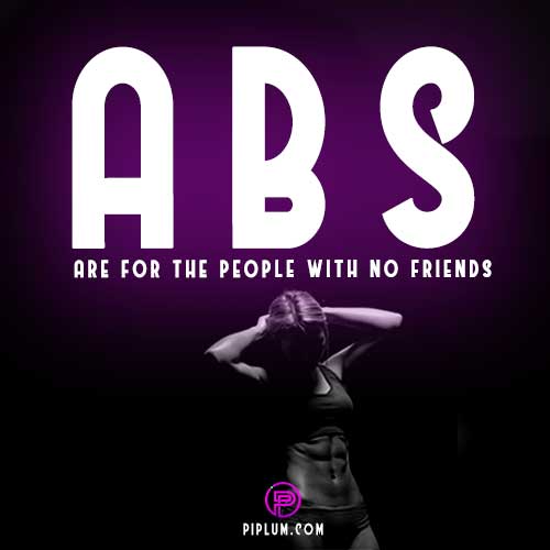 Abs-Lowered-risk-of-back-pain-Keep-training-Gym-quote-for-women. 