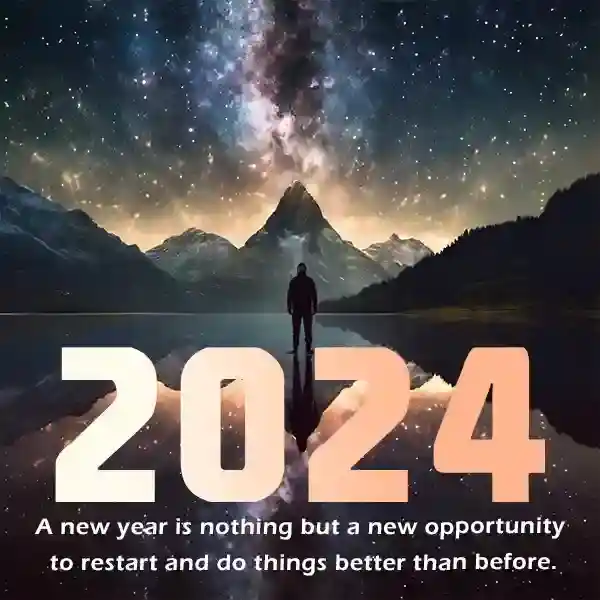 Let's make 2024 the best year ever, one day at a time!