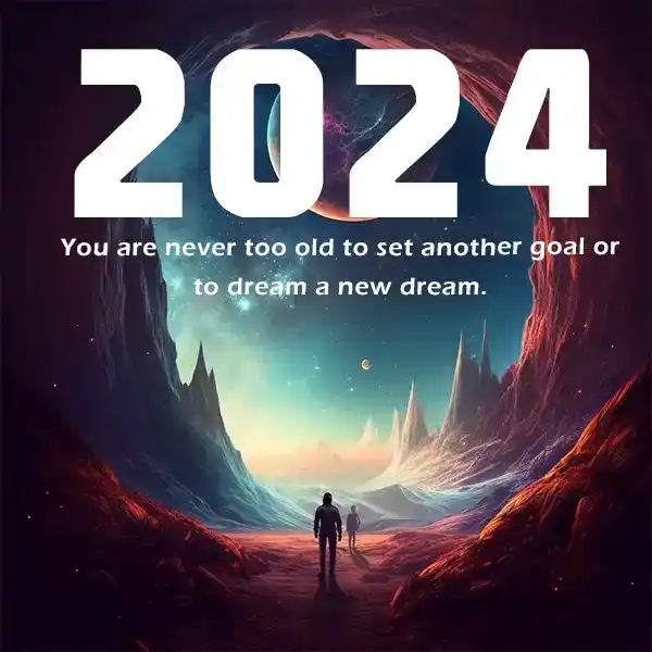 2024 is not just another year. It's a new chapter in your story. Write it with passion, courage and kindness!