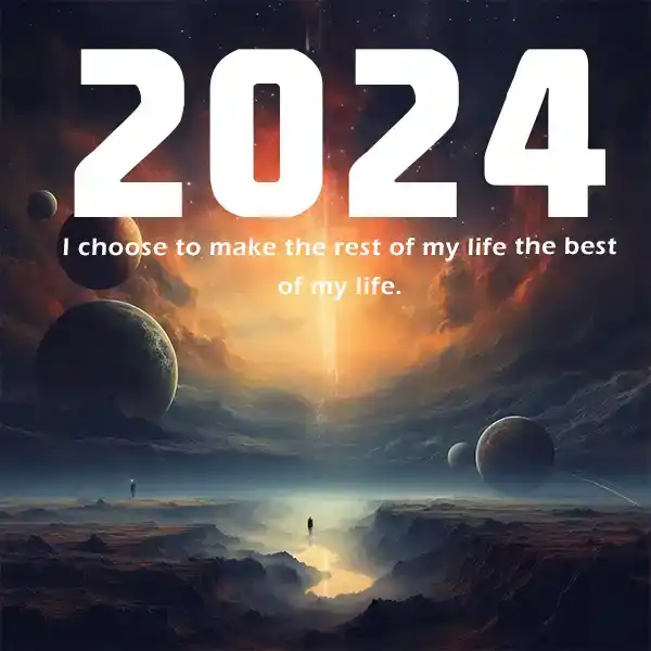 No matter what happens in 2024, remember that you are not alone. You have friends, family and me who love you and support you!