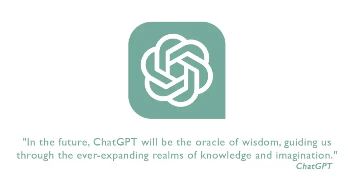 quote about chatgpt In the future, ChatGPT will be the oracle of wisdom, guiding us through the ever-expanding realms of knowledge and imagination.