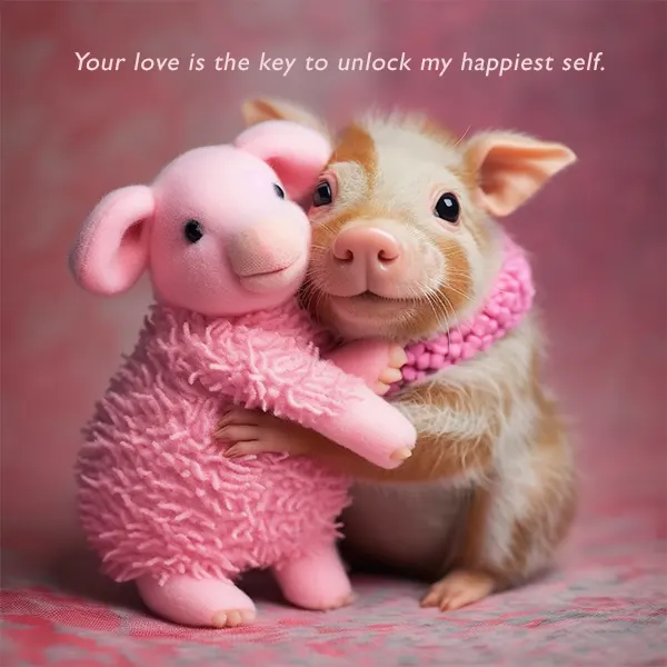Your love is the key to unlock my happiest self. Super cute love quote. 