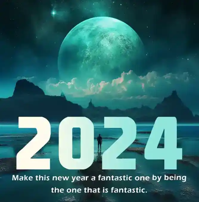 Be positive in 2024