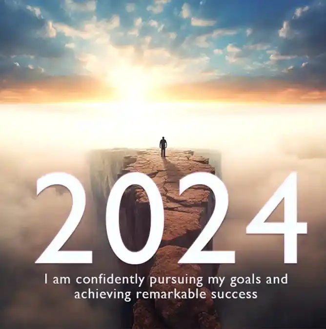 Set goals for yourself in 2024