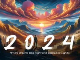 2024 resolution Where dreams take flight and possibilities ignite