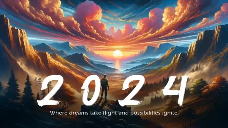 2024 resolution Where dreams take flight and possibilities ignite