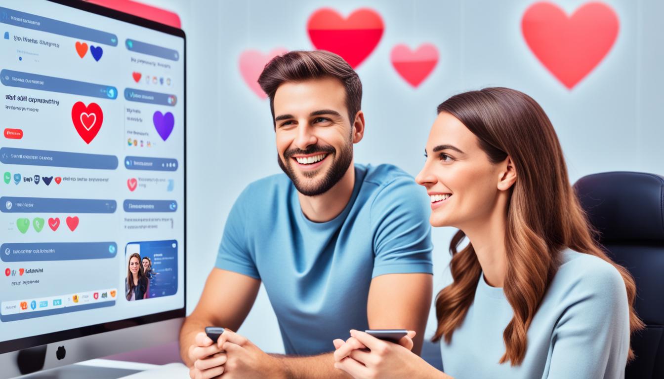 Virtual dating and technology