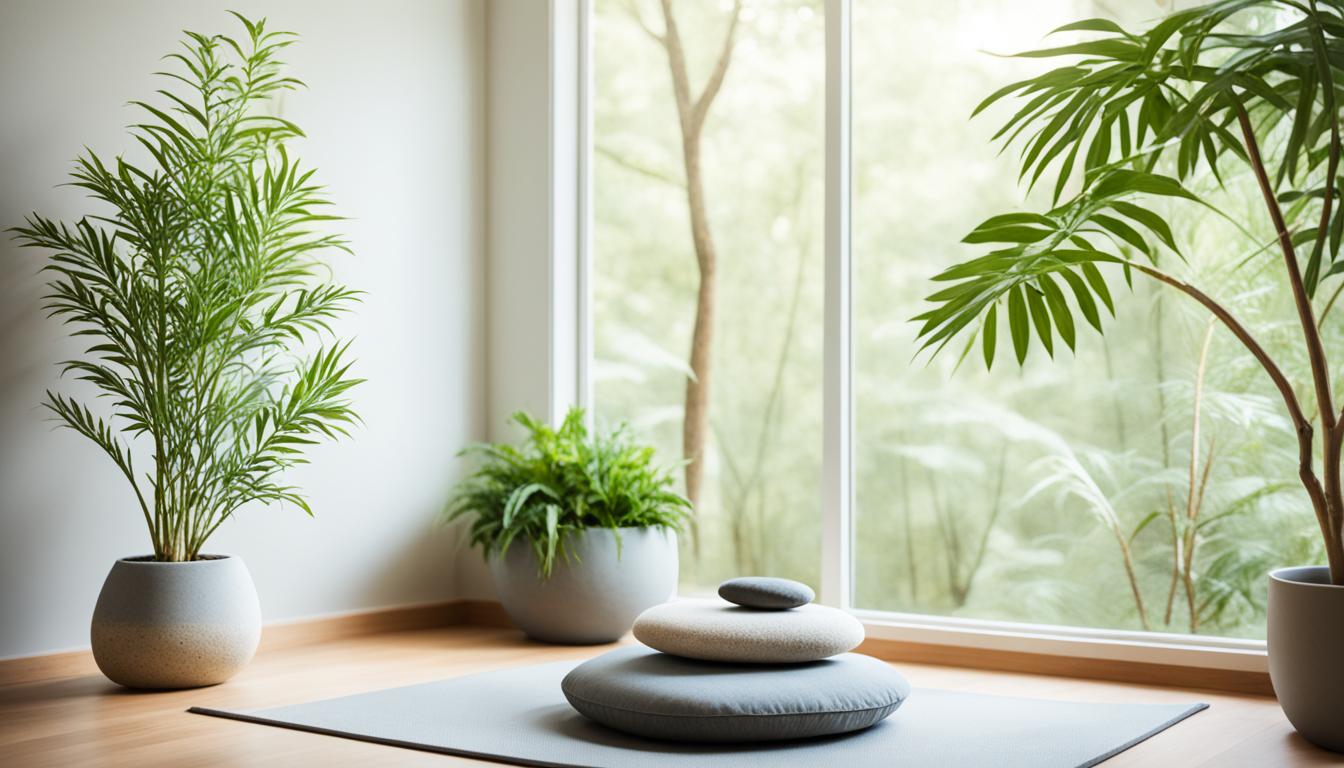 creating a quiet environment for meditation
