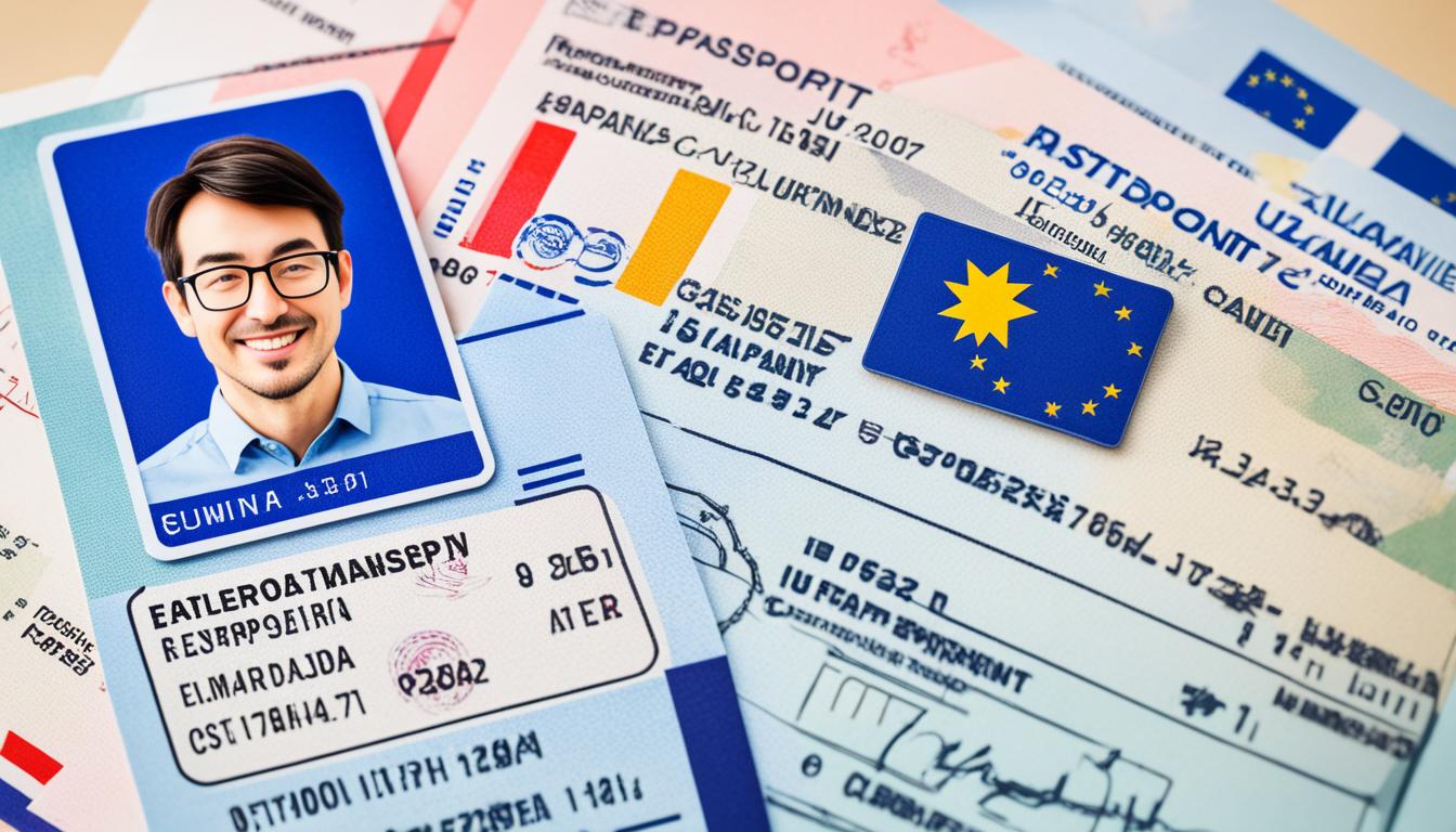 Japan citizens residence permit Europe