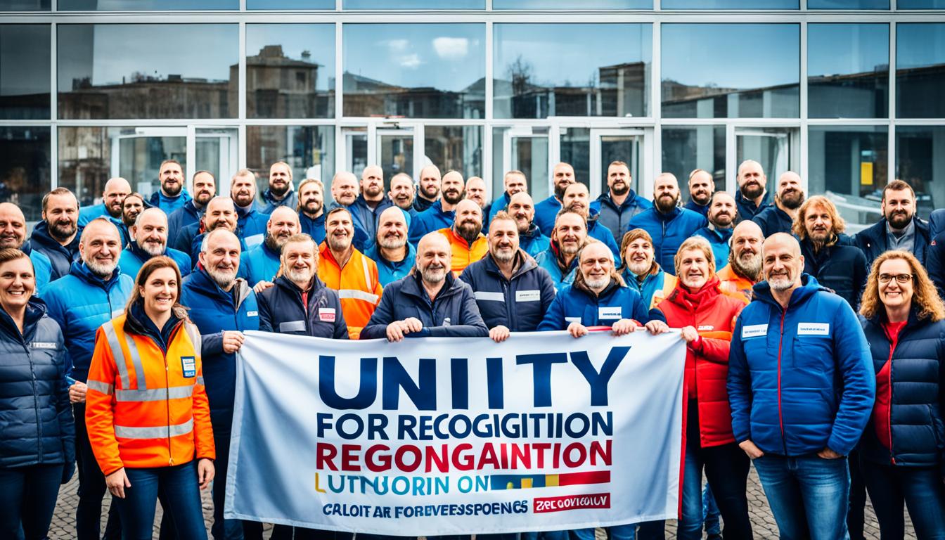 trade union recognition in Europe
